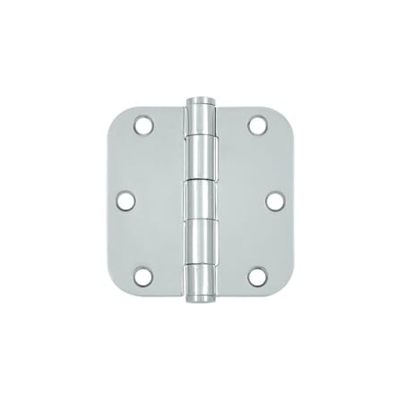 Deltana S35R5HD26 Heavy Duty 5/8 Radius Hinge Polished Chrome, 10PK S35R5HD26-XCP10